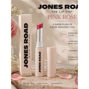 ✨ Jones Road The Lip Tint Pink Rose Stick Balm .06 oz NEW ✨
